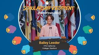 Bailey Leeder | 2026 FPS Scholarship Winner | Stanford University