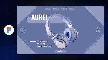 Figma Landing Page Animation | Figma Tutorial For Beginners