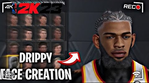 *NEW* COMP/DRIPPY FACE CREATION IN NBA 2K23 ☔️! THE MOST INTIMIDATING FACE CREATION IN THE GAME!
