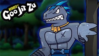 Ruthless Raptor! | HEROES OF GOO JIT ZU | cartoon for kids | GOO JIT ZU TOYS!