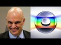 Decisão de Moraes anula multas da Receita Federal direcionadas á TV GLOBO e a artistas da platinada.