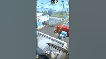 Nuke CS2 - Outside Smokes / Red Cross Smokes / 1 Spot #shorts  #cs2smokes #cs2 #nukeoutsidesmokes