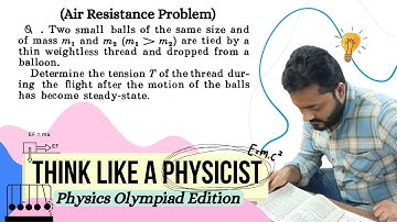 JEE ADVANCED/OLYMPIAD | Air Resistance Problem | S.S Krotov
