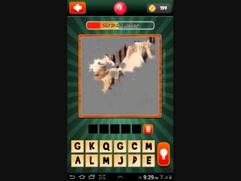 Scratch Pics 1 Word Fun Pack Level 1-10 Answer Guide