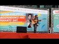 NORMAN MITCHELL @ 117th PHILIPPINE INDEPENDENCE and MIGRANTS' DAY in TAIPEI,  TAIWAN