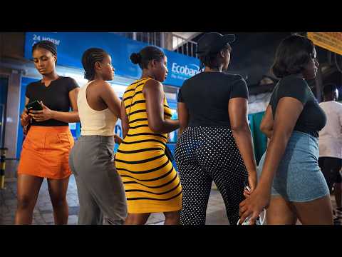 Why Rural Africa G!rls Never Sleep At Night! 🇬🇭 Kumasi Ghana Street  Walking Tour (Raw & Real)