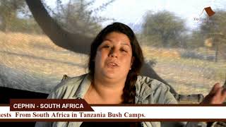 Cephin Gives Testimony about Tanzania Bush Camps