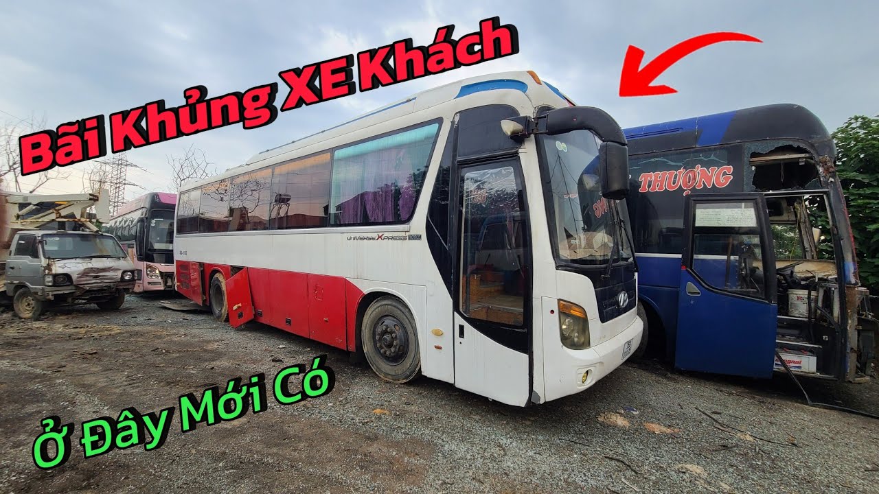 KINH KHỦNG...BÃI PHÁ HỦY RẤT NHIỀU XE KHÁCH.. HẾT ĐÁT..TẠI LÀNG PHÁ XE TỀ LỖ. A TUẤN TV