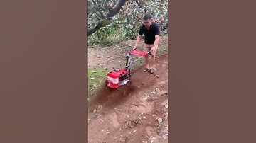 Weeding and Fertilizing Machine Ditching and Soil-Rising Machine #farming