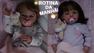 Rotina Da Manha Com A Eva E Sandie
