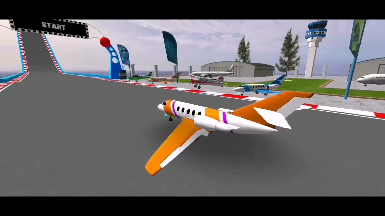 Plane Stunts 3D_ Impossible Tracks Stunt Game 2021 Android GamePlay #5