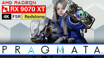 Pragmata Demo [4K] AMD RX 9070XT Maximum RT, FSR 4 and FSR ML-FG