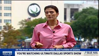 Dallas Mavs CCO and former WFAA sports reporter Gina Miller goes down memory lane