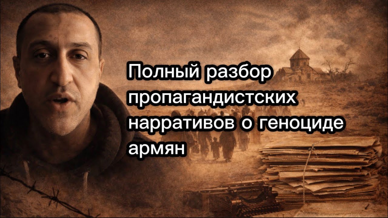 Полный разбор пропагандистских нарративов о геноциде армян