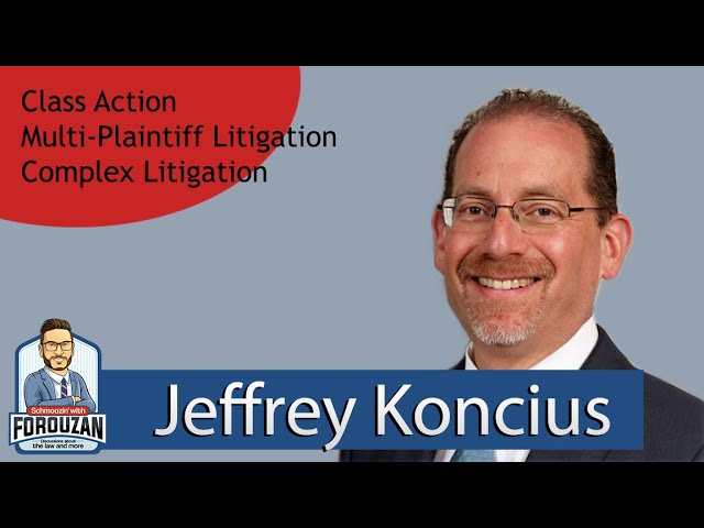 Jeffrey Koncius - Schmoozin' with Forouzan (Ep. 11)