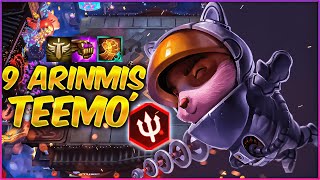 9 ARINMIŞ KOMP'U ÖLÜMSÜZ YAPIYOR !! | ARINMIŞ TEEMO OP ! | TFT | SET 5 | JANKEN TFT |