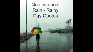 Quotes about Rain - Rainy Day Quotes screenshot 4