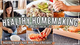 HEALHTY GROCERY HAUL & MEAL PREP AS A SINGLE MOM OF 3 :: WEEKLY MEAL PLAN & TIPS HEALHTY GROCERY HAUL & MEAL PREP AS A SINGLE MOM OF 3 :: WEEKLY MEAL PLAN & TIPS