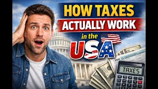 How Taxes Actually Work in the USA 🇺🇸 | Beginner Guide