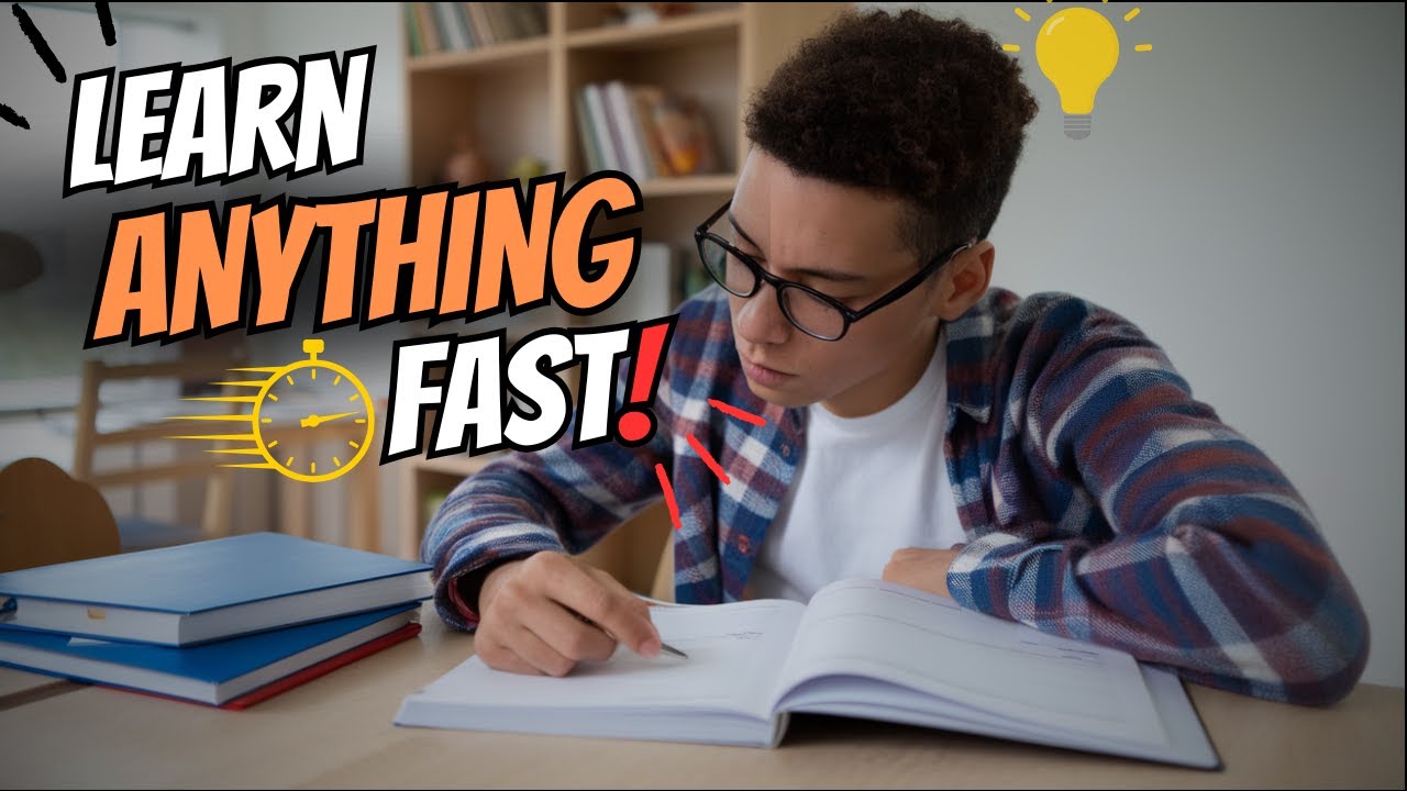 How to Learn ANYTHING 10X Faster (Secret Technique!) - YouTube