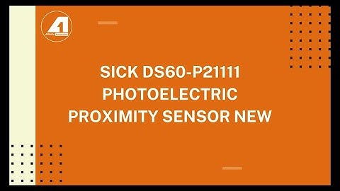 SICK DS60 P21111 Photoelectric Proximity Sensor New