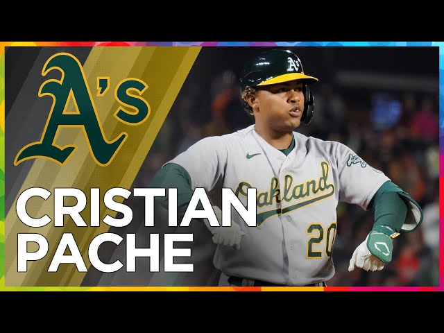 The time for Cristian Pache (2023 A's Player Profile) 