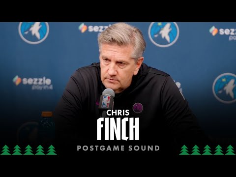 “We Weren’t Playing With Any Purpose.” | Chris Finch Postgame Sound | 1.25.26