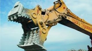 Fast Extreme Earth Moving Machines At Work & Heavy Equipment  Excavator House Demolition