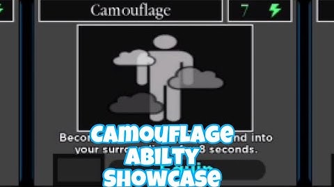 Camouflage ability showcase |Roblox Piggy