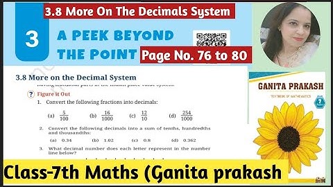 Ncert Class -7th Maths Ganita Prakash | Chapter -3 | A Peek  Beyond The Point | 3.8 Figure It out