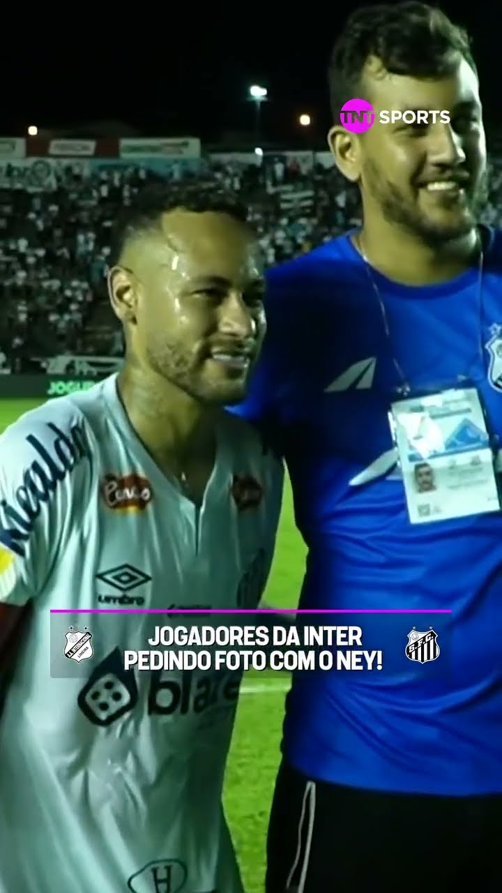 O ELENCO DA INTER DE LIMEIRA NÃO PERDEU A OPORTUNIDADE DE PEDIR UMA FOTO COM O NEYMAR! # shorts