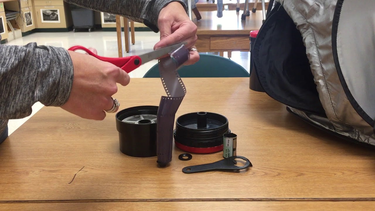 Loading Film into the Developing Tanks