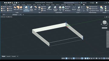 network/loft/blend/patch/sculpt/extend by using AUTOCAD