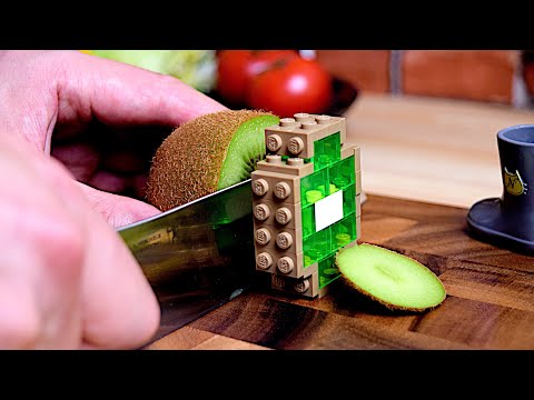 видео: Lego Breakfast - Lego In Real Life 5 / Stop Motion Cooking & ASMR