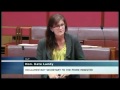 Senator Kate Lundy delivers Adjournment speech supporting an R18+ games classification in Australia