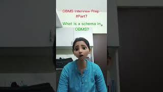 What is a schema in dbms | DBMS basics #dbms #dbmsbasics #schema #sql #beginners#simple#easy #shorts