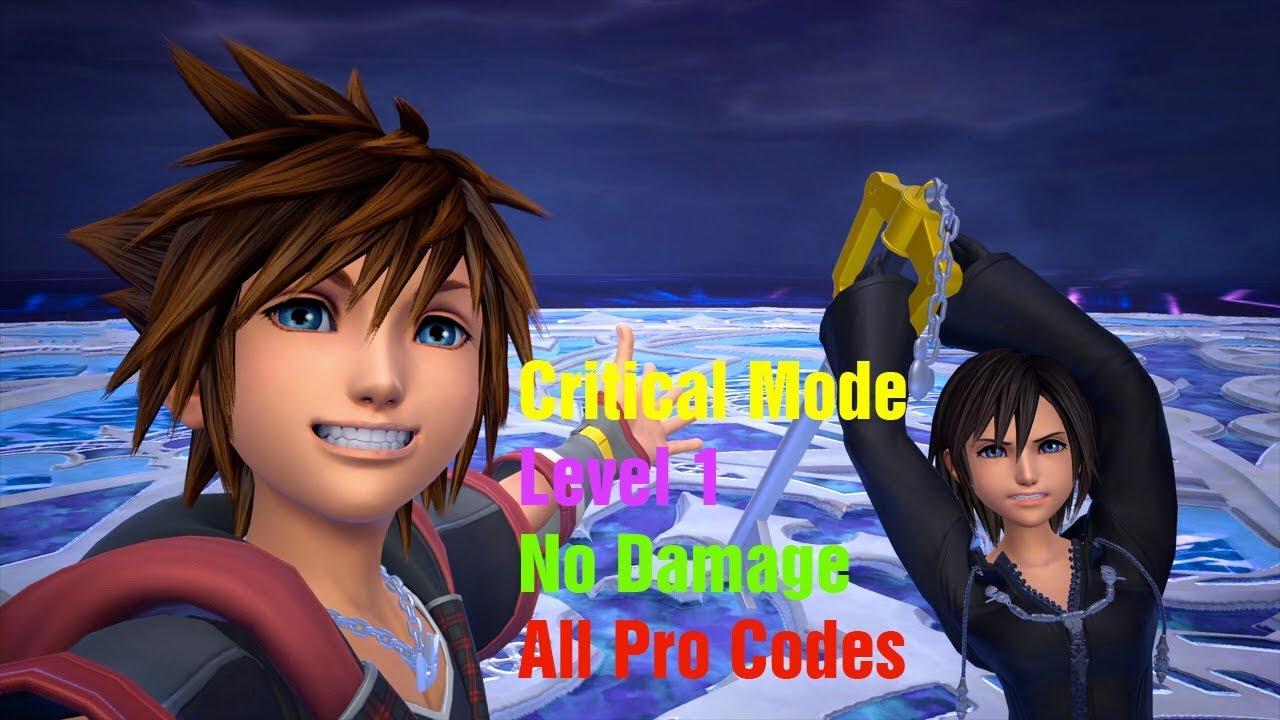 Kingdom Hearts III - Xion Data No Damage/All Pro Codes/Heavy ...