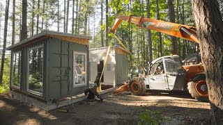 Our Most Challenging Move Yet - De Lux 20 Container Home Delivery To The San Juans