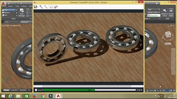 AutoCAD How to make 3d Ball Bearing Modelling in AutoCad 2018  ( CWPS MECHANICAL )