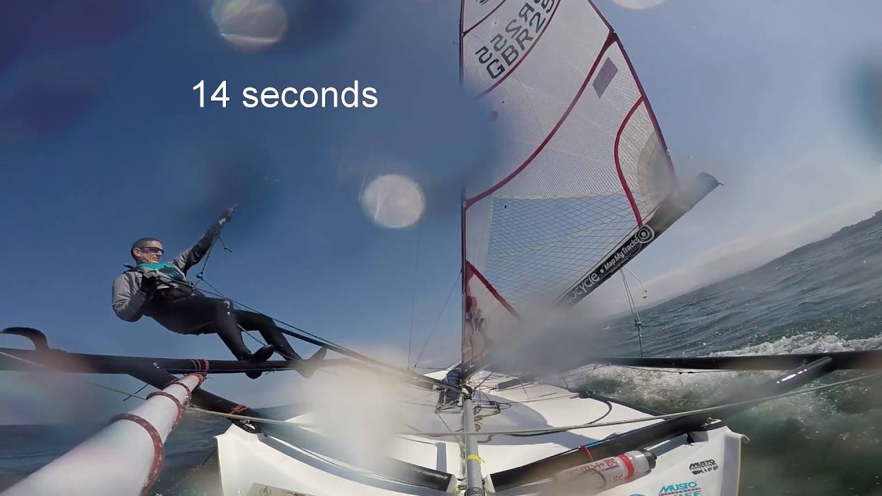 Musto Skiff how not to: Tacking Progression