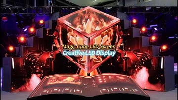 Magic Cube LED Display and Cube LED Screen【LCF】