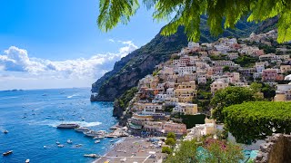 Positano 4k Живописный релаксационный фильм с успокаивающей музыкой