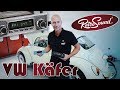 VW Käfer Oldtimer| Radio & Lautsprecher nachrüsten | Retro Sound | ARS24