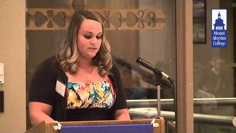Student Voices - Jessica Seasoltz - Mount Aloysius College