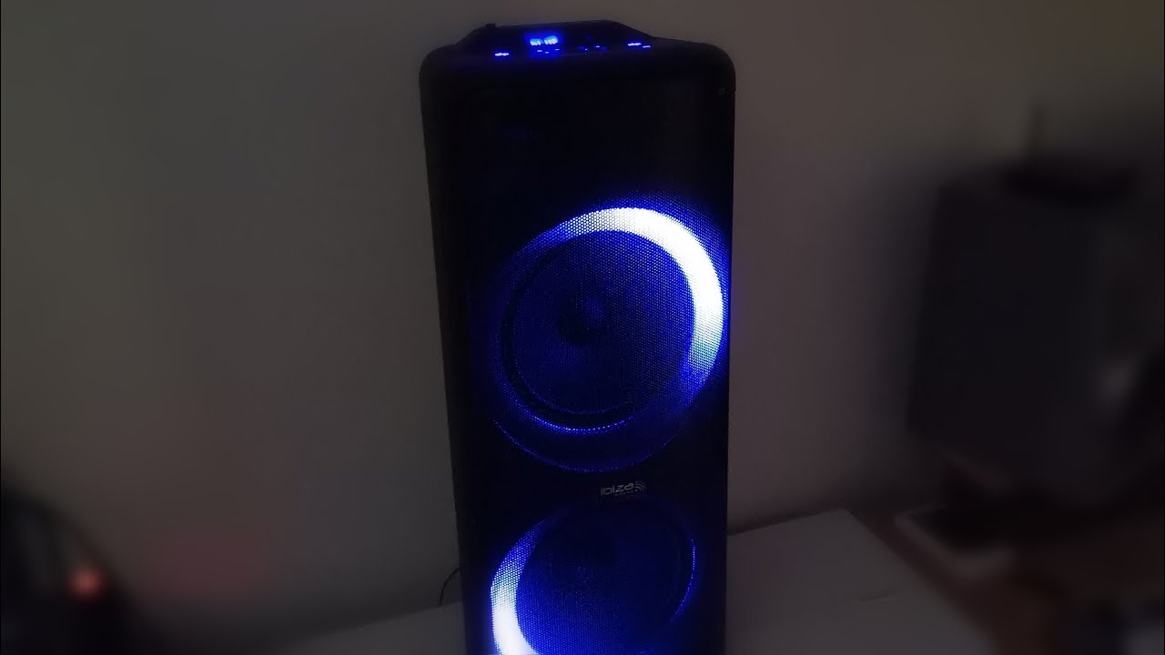 IBIZA SOUND ALTAVOZ BLUETOOTH PARTY 400W+MICRO LUCES - Electrowifi