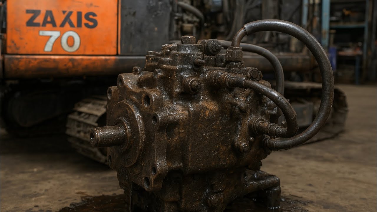 Hitachi Zaxis 70 Major Service & Repair | Excavator Maintenance