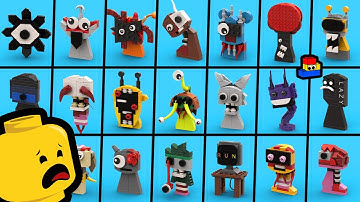 LEGO Sprunki: How to Build PHASE 3 (Every Character) - Sprunki Incredibox