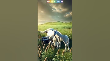 A horse and his son were grazing in a green field😱😭|#youtubeshorts #ai #shorts #viralshort #ytshorts