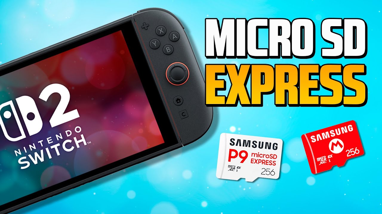Comprei um microSD EXPRESS pro Nintendo Switch 2! Vale a pena?