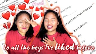 I sent a quiz to every boy I've had a crush on! | Ellen Joy Boado